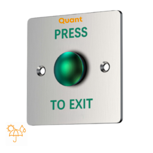 PUSH BUTTONS TO EXIT-WEATHERPROOF